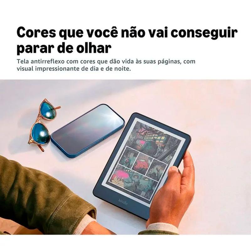 E-reader Amazon Kindle Colorsoft com 7,05